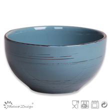 13,5 centímetros Bowl Glazing com Brown Brush Atacado